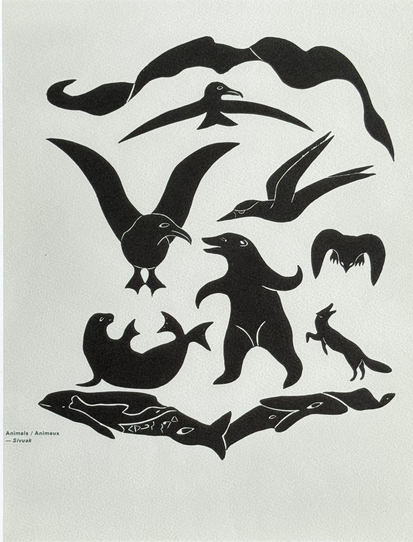 Animaux de Paulosie Sivuak / Animals - Collection Inuit