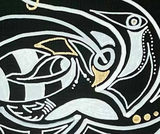 MED - Kosma - Artiste - Artist - Medrik - Med Boisvert - Medrik Boisvert - Artiste Peintre - Hiéroglyphes - hieroglyphs - Mosaique - Mosaic - Details - Symbols - Symbolic Art - Artworks - Street Art - Artiste Sherbrooke - Sherbrooke Art - Art Gallery - Galerie d'Art