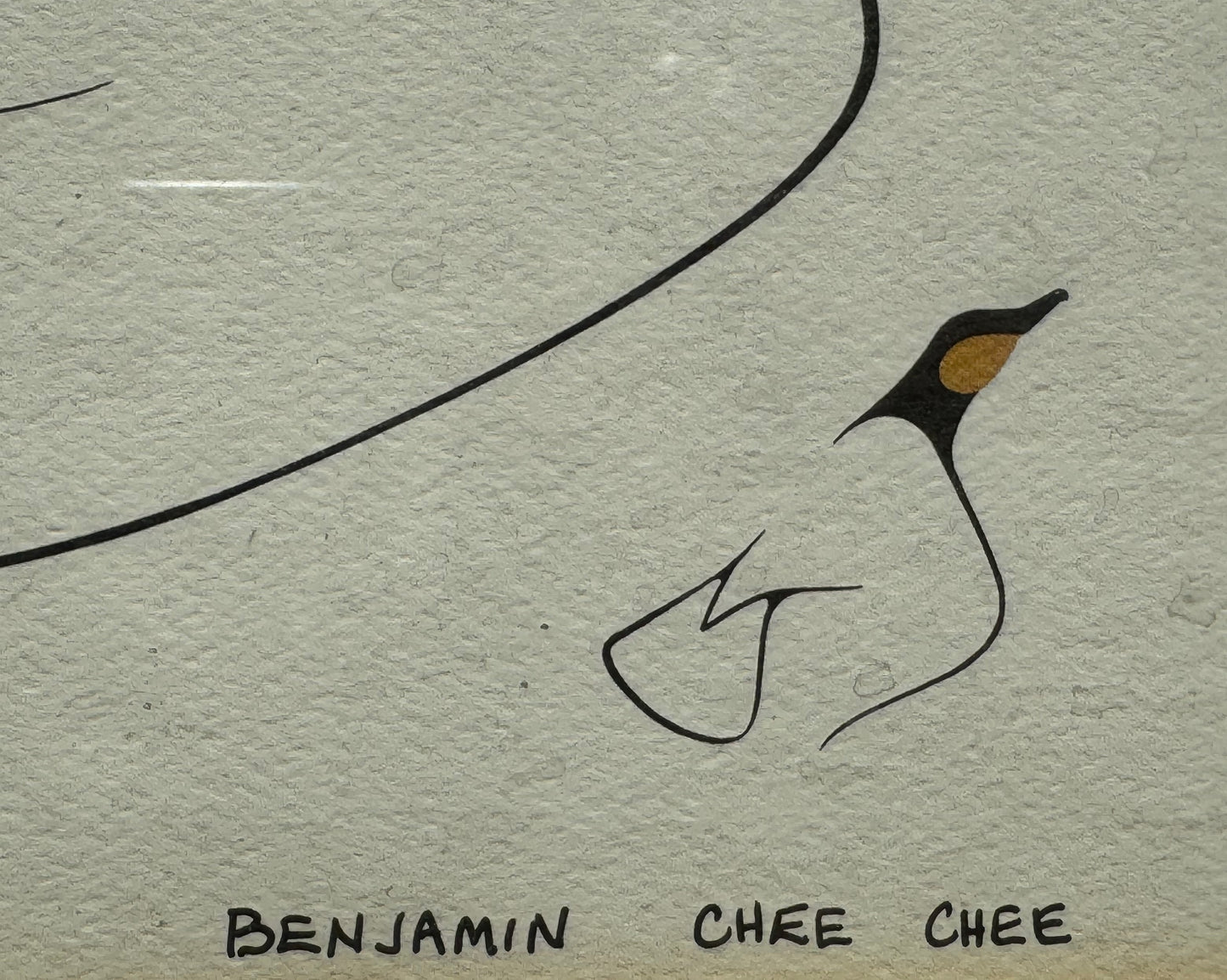 Mother and Child de Benjamin Chee Chee - Collection Inuit