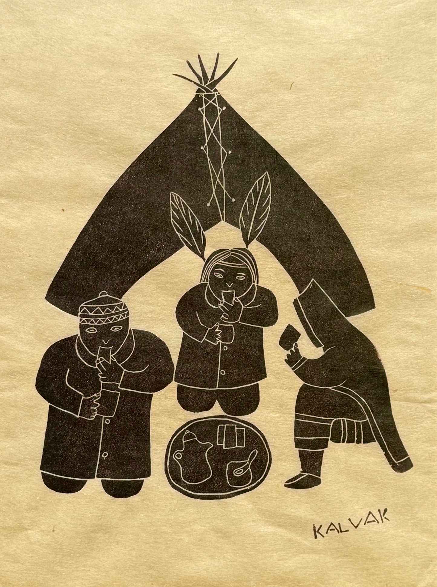 Helen Kalvak - Collection Inuit