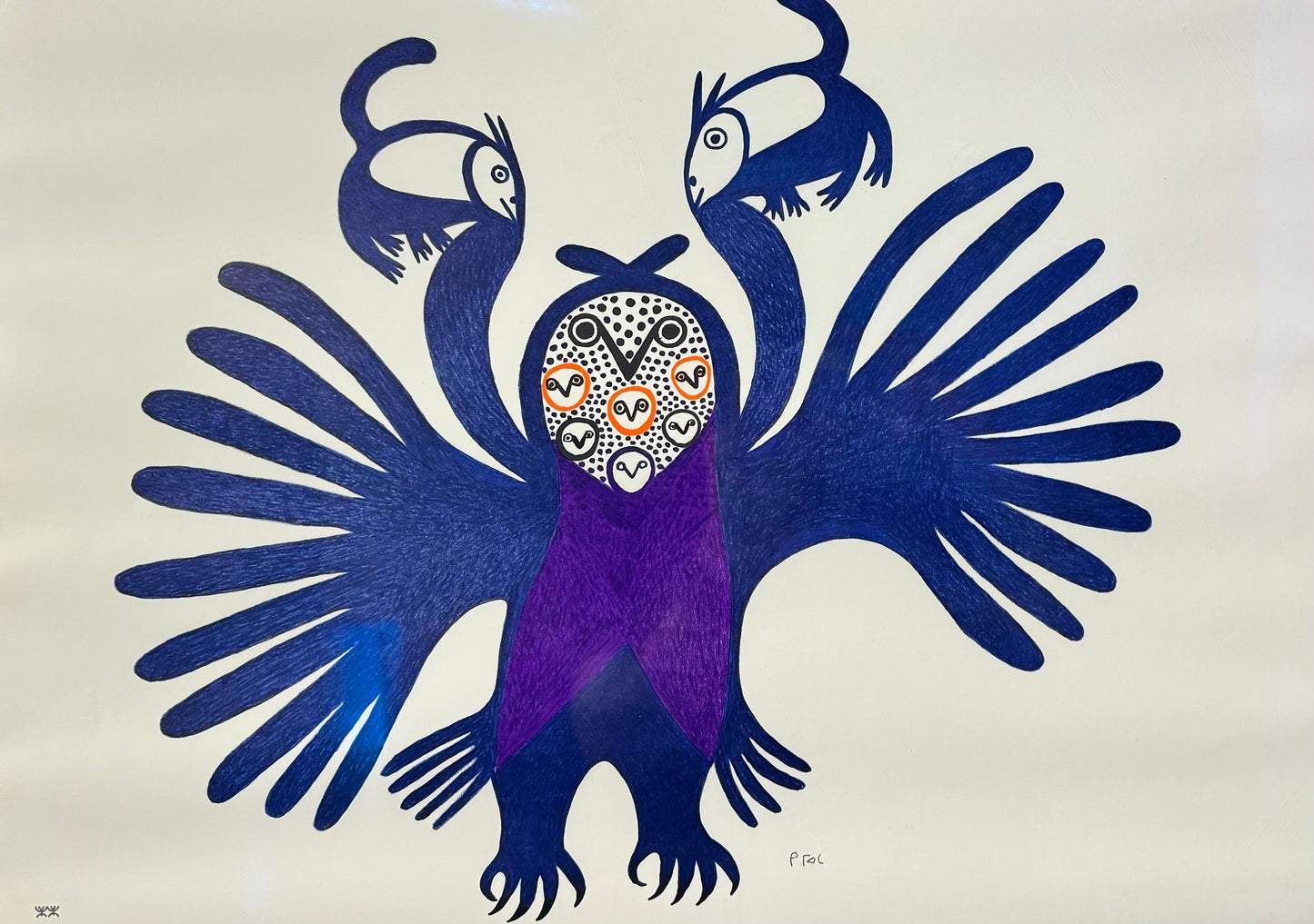 Kingmeata Etidlooie - Sans Titre - Collection Inuit