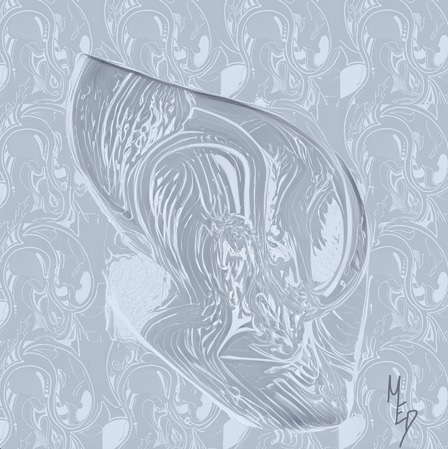 MED - TBD5 - Artiste - Artist - Medrik - Med Boisvert - Medrik Boisvert - Artiste Peintre - Hiéroglyphes - hieroglyphs - Mosaique - Mosaic - Details - Symbols - Symbolic Art - Artworks - Street Art - Artiste Sherbrooke - Sherbrooke Art - Art Gallery - Galerie d'Art