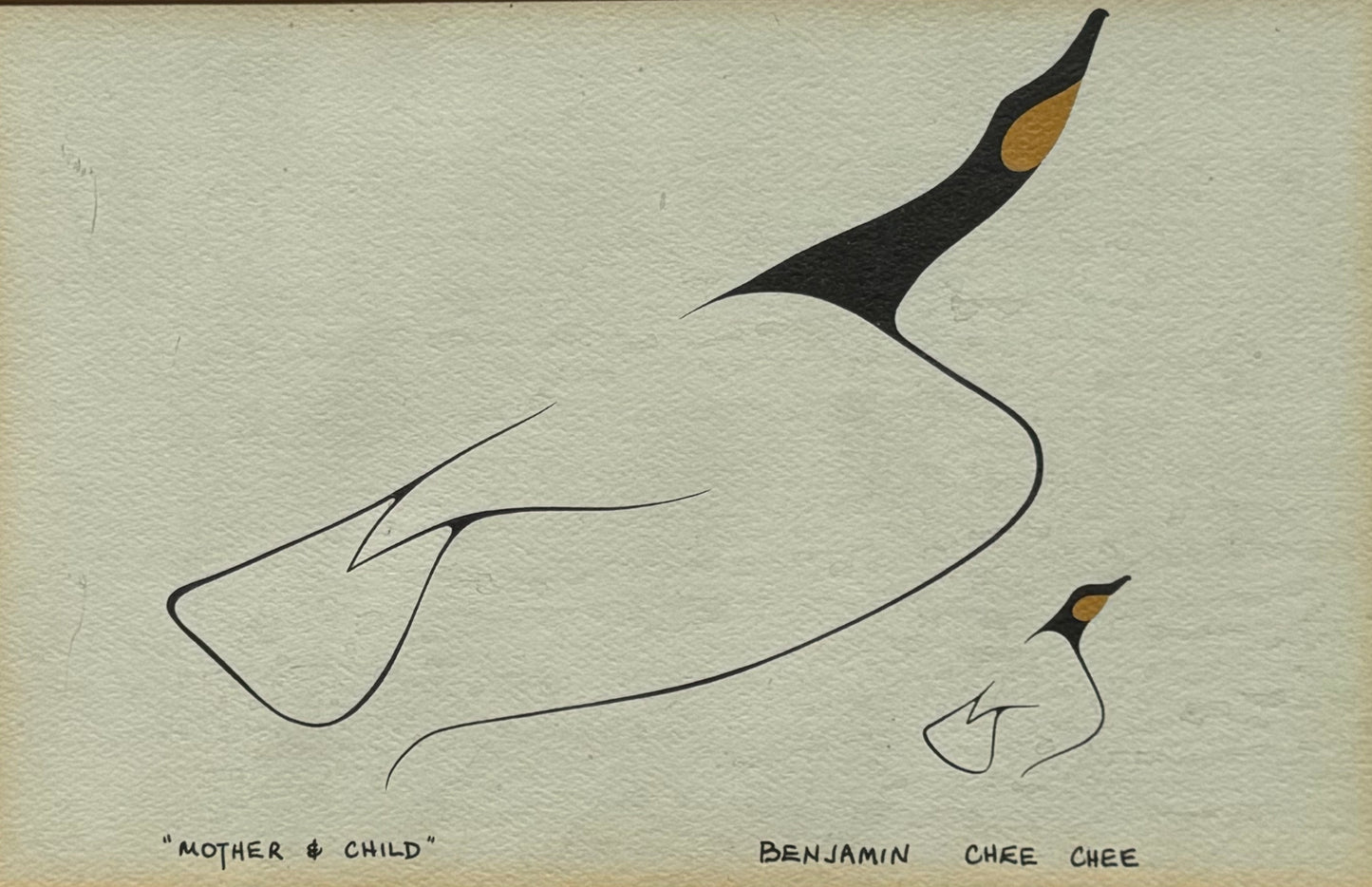 Swallows - Benjamin Chee Chee - Collection Inuit