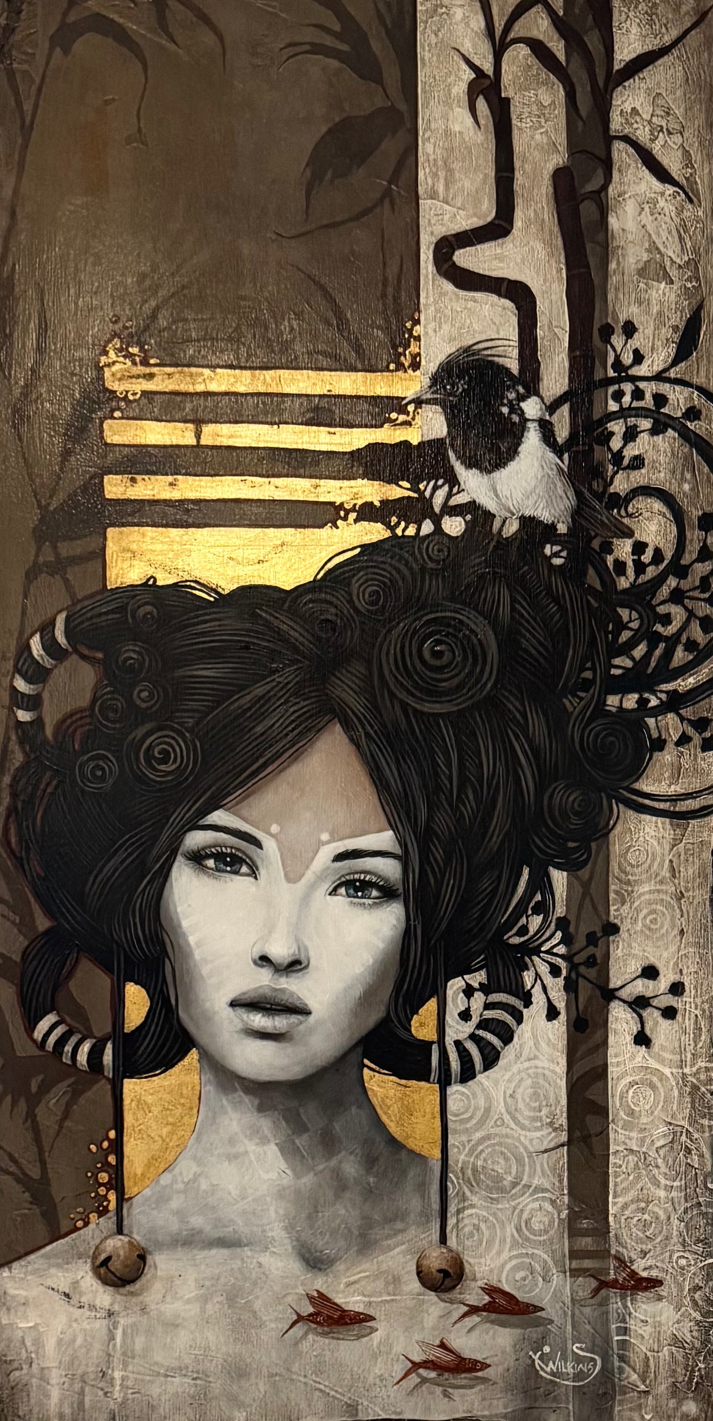 Sophie Wilkins - Lea - Original - Collection Privé