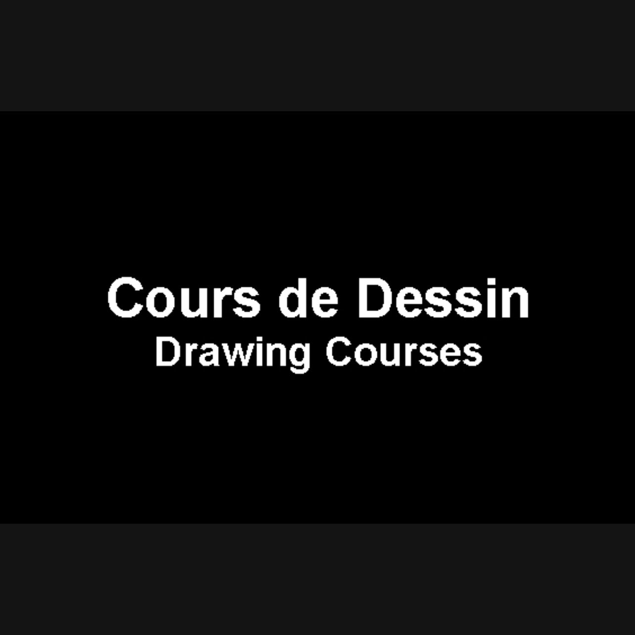 Cours de Dessin Académique / Academic Drawing Courses - Inscription