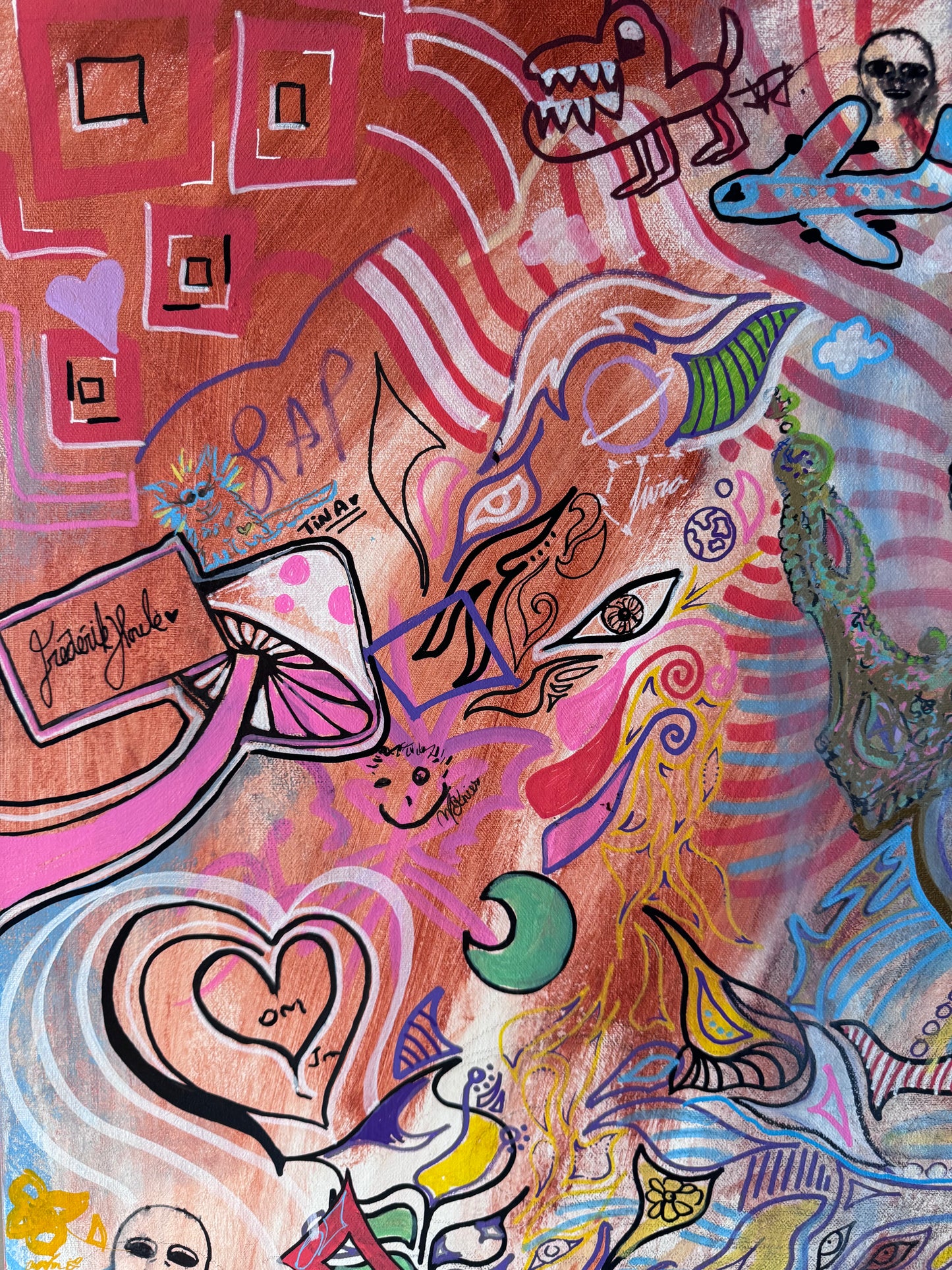 MED & Friends - Oeuvre Collective - V