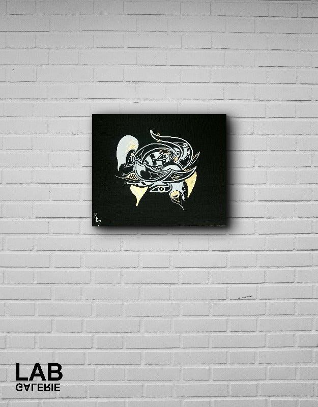 MED - Kosma - Artiste - Artist - Medrik - Med Boisvert - Medrik Boisvert - Artiste Peintre - Hiéroglyphes - hieroglyphs - Mosaique - Mosaic - Details - Symbols - Symbolic Art - Artworks - Street Art - Artiste Sherbrooke - Sherbrooke Art - Art Gallery - Galerie d'Art