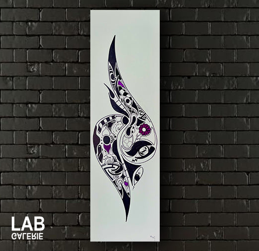 MED - TAIGI - Artiste - Artist - Medrik - Med Boisvert - Medrik Boisvert - Artiste Peintre - Hiéroglyphes - hieroglyphs - Mosaique - Mosaic - Details - Symbols - Symbolic Art - Artworks - Street Art - Artiste Sherbrooke - Sherbrooke Art - Art Gallery - Galerie d'Art