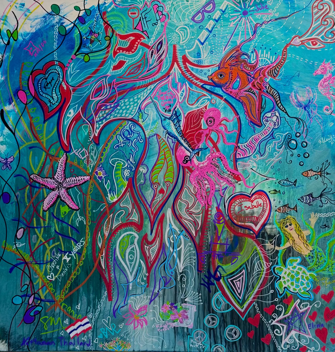 MED & Friends - Oeuvre Collective - VI