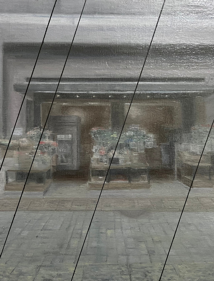 Yoshiyuki Horikoshi - View of Flower Shop from Outside 02