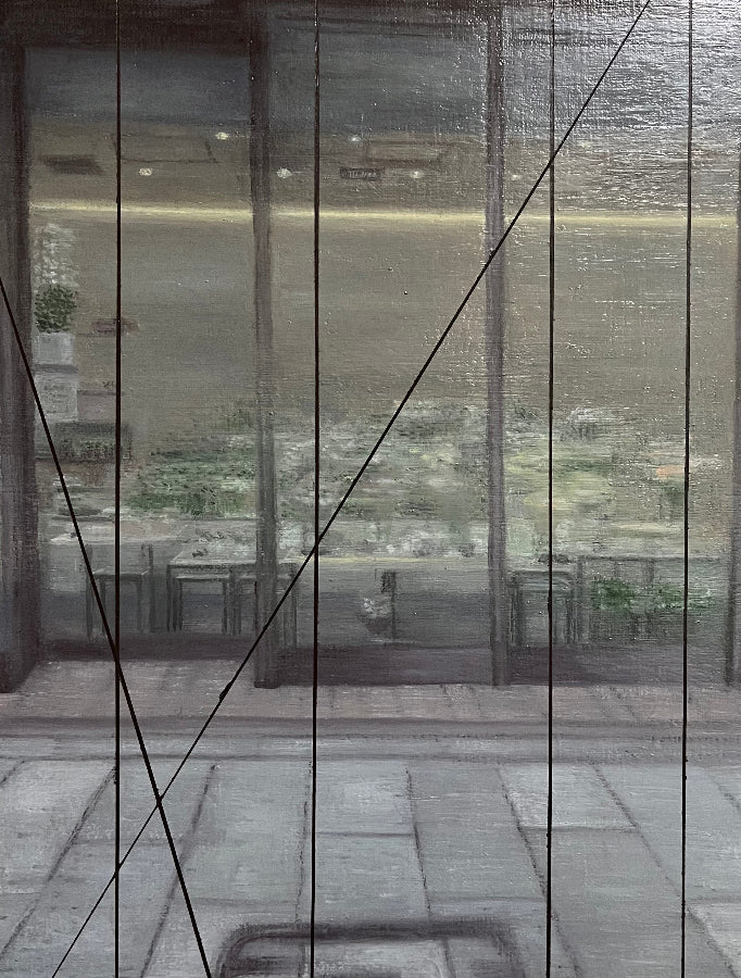 Yoshiyuki Horikoshi - View of Flower Shop from Outside 03