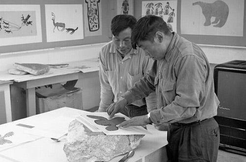 Eegyvudluk Pootoogook - Sans Titre - Collection Inuit