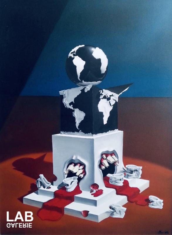 Daniel Bonato - La Découverte - ORIGINAL - Live Art Business - LAB