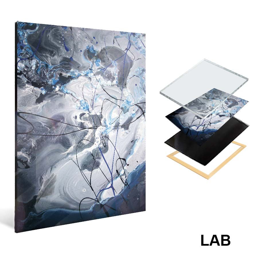 Luc Langlois - Azaturos - Acrylique Glacé - Clear Acrylic - Live Art Business - LAB