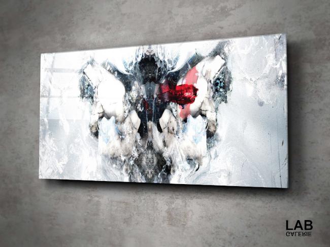 Luc Langlois - Cryogenic Rorschach - Acrylique Glacé - Clear Acrylic - Live Art Business - LAB