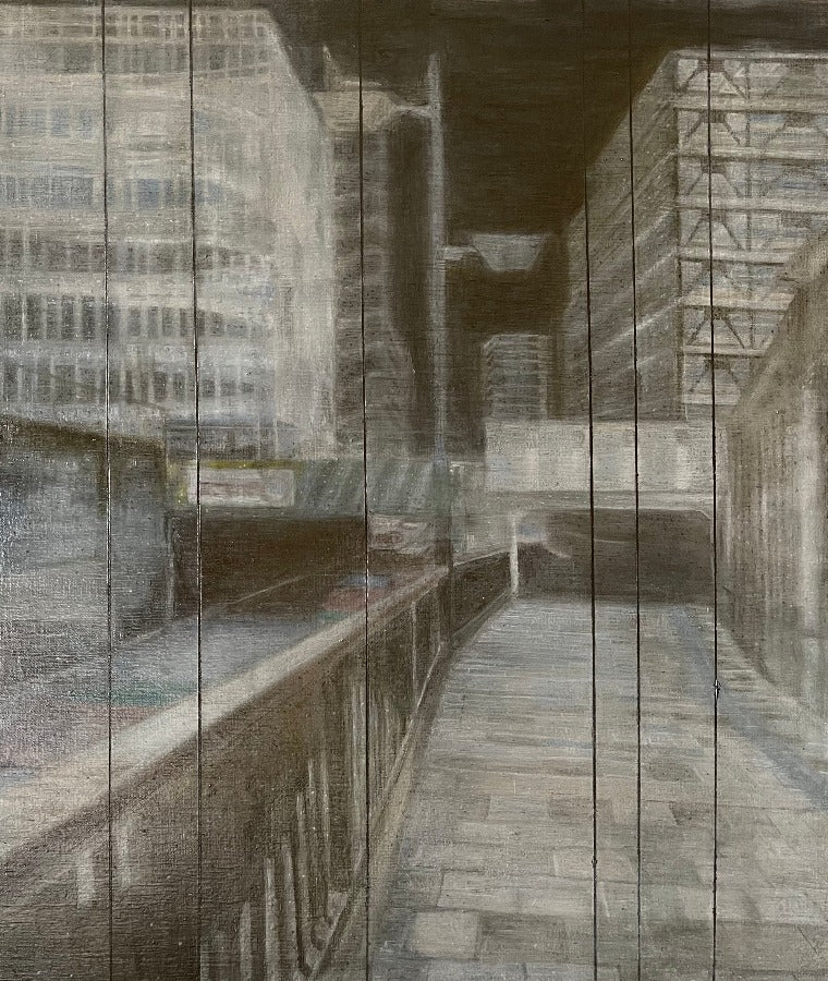 Yoshiyuki - Horikoshi - Japan - Oil - Painting - Artiste - Peintre - Original - for - sale - Limited Editions - Montreal - LAB Estrimont - LAB du Domaine - Art Gallery - Galerie - Art - Estrie - Orford - Thetford Mines - Appalaches