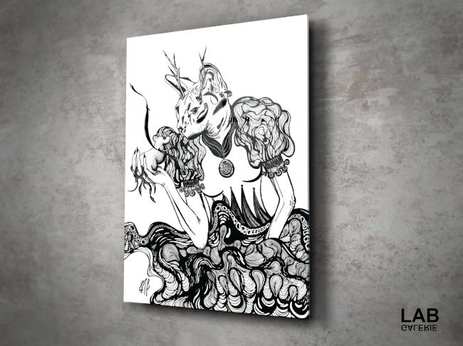Yoann P - Hybride #3 - Acrylique Glacé - Clear Acrylic - Live Art Business - LAB