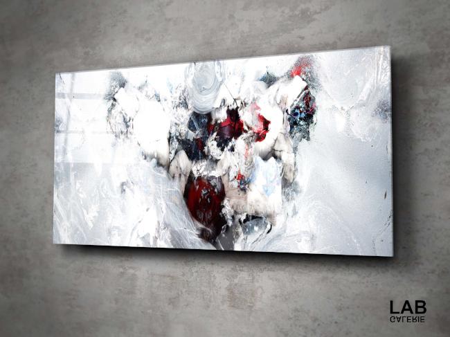 Luc Langlois - Inception de Rorschach - Acrylique Glacé - Clear Acrylic - Live Art Business - LAB