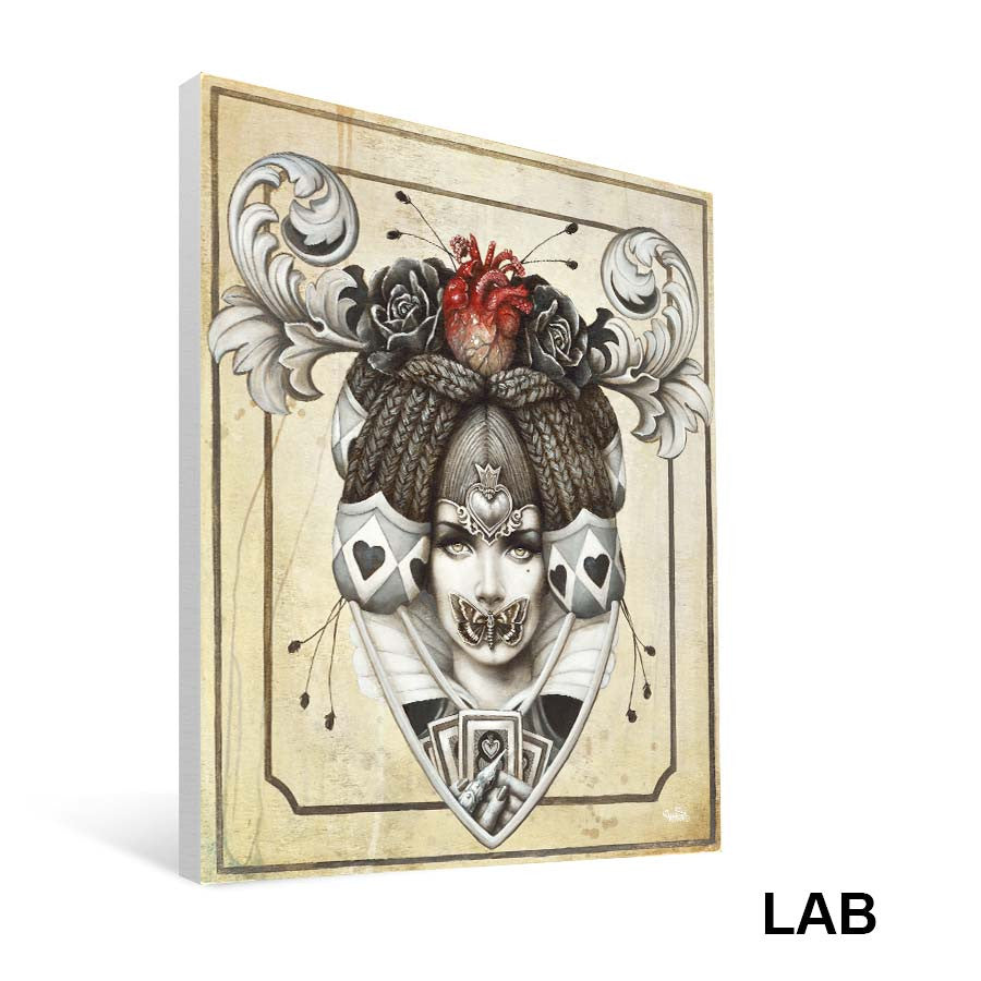 Sophie Wilkins - La Reine Rouge - Impressions sur Toile - Canvas Prints - - Live Art Business - LAB