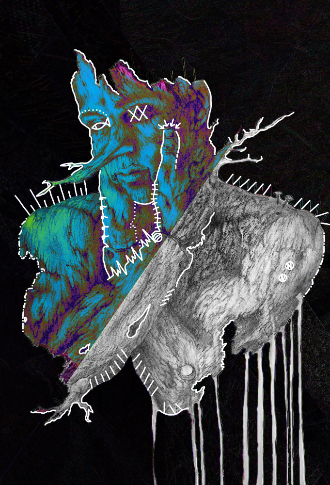 Nuńo - Pinocchio Azul - Giclée - Quality Support - Live Art Business - LAB