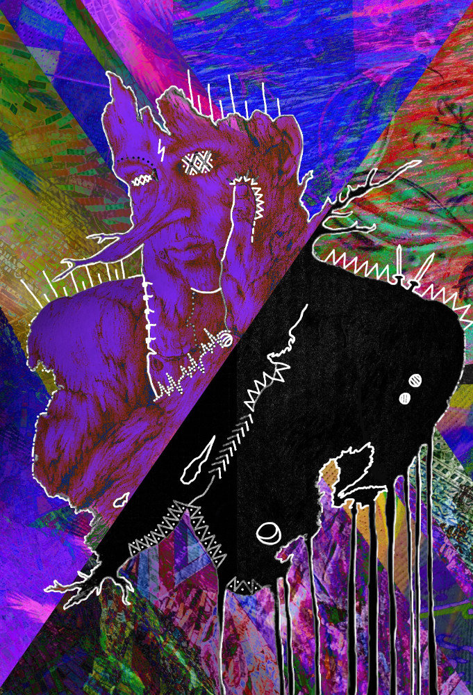 Nuńo - Pinocchio Morado - Giclée - Quality Support - Live Art Business - LAB