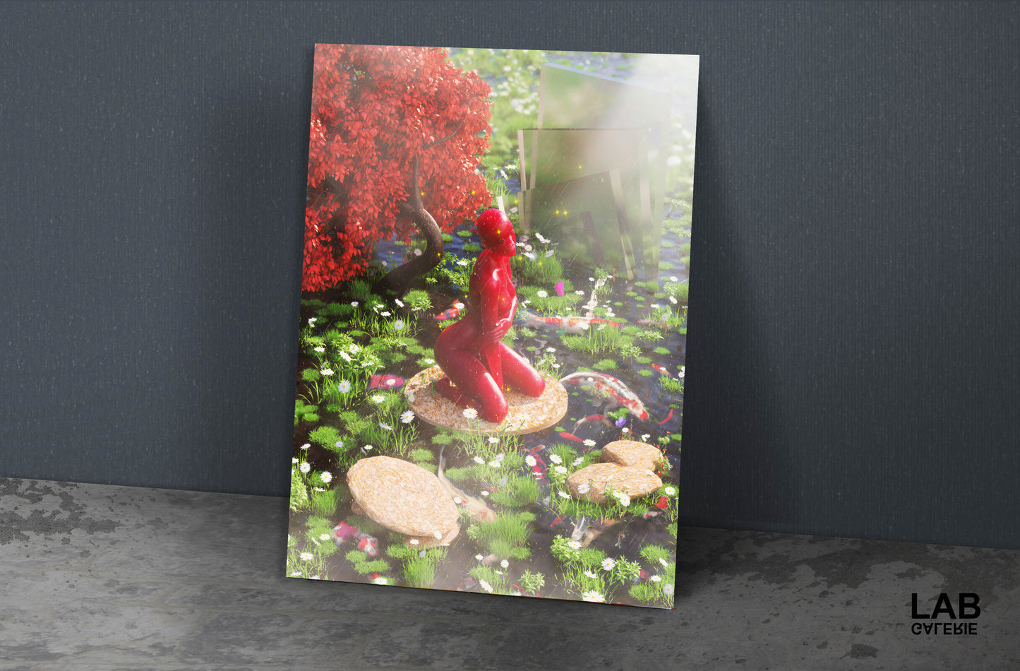 Ezzyland - Siren Lake - Giclée - Quality Support