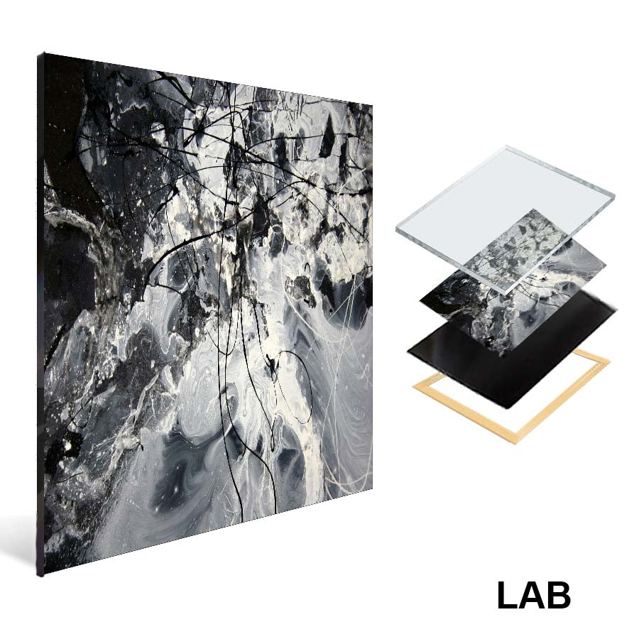 Luc Langlois - Sonomik - Acrylique Glacé - Clear Acrylic - Live Art Business - LAB