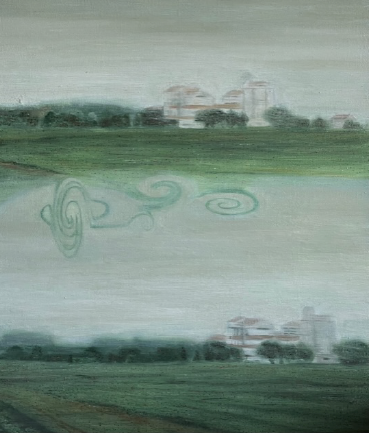 Yoshiyuki - Horikoshi - Japan - Oil - Painting - Artiste - Peintre - Original - for - sale - Limited Editions - Montreal - LAB Estrimont - LAB du Domaine - Art Gallery - Galerie - Art - Estrie - Orford - Thetford Mines - Appalaches