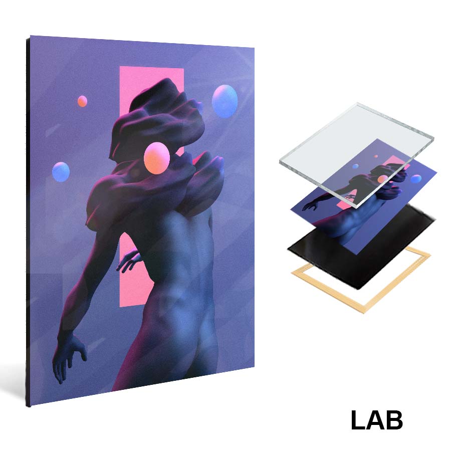 AEFORIA - Weary II - Acrylique Glacé - Clear Acrylic - Live Art Business - LAB