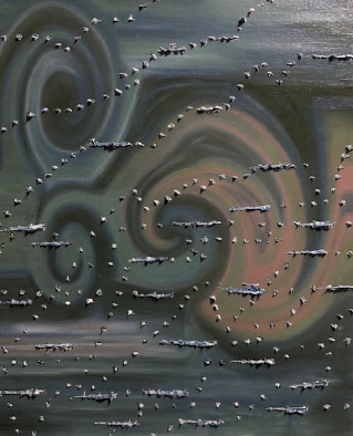 Yoshiyuki - Horikoshi - Japan - Oil - Painting - Artiste - Peintre - Original - for - sale - Limited Editions - Montreal - LAB Estrimont - LAB du Domaine - Art Gallery - Galerie - Art - Estrie - Orford - Thetford Mines - Appalaches