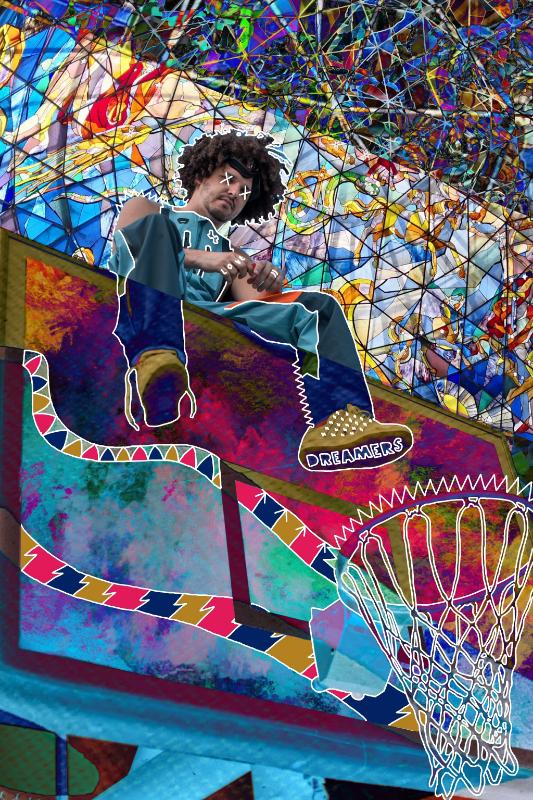 Nuńo - Chilling the Dream - Giclée - Quality Support - Live Art Business - LAB