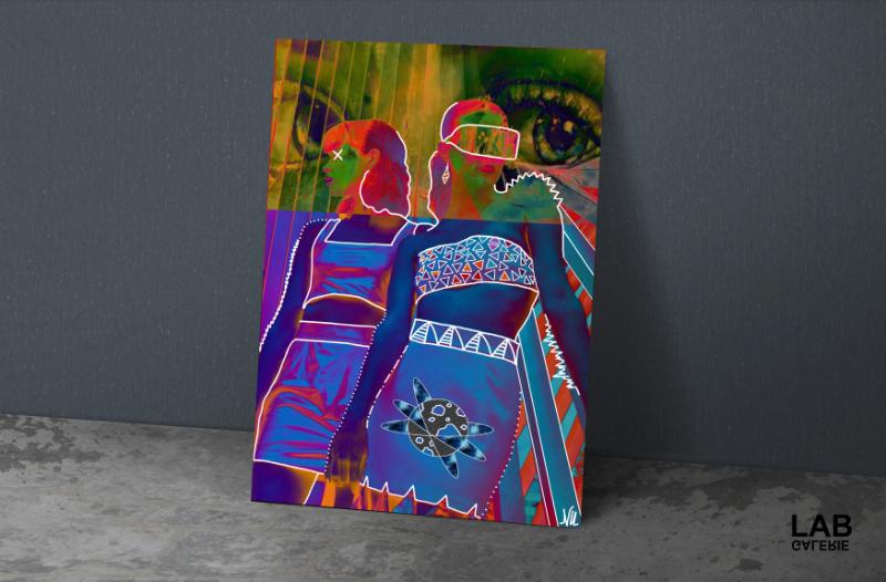 Nuńo - Dolce Vita Viva - Giclée - Quality Support - Live Art Business - LAB