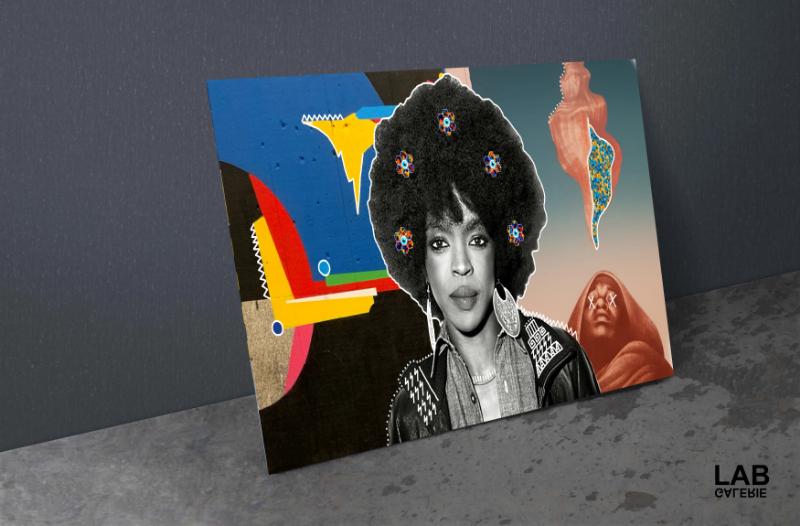 Nuńo - Ms. Lauryn - Giclée - Quality Support - Live Art Business - LAB