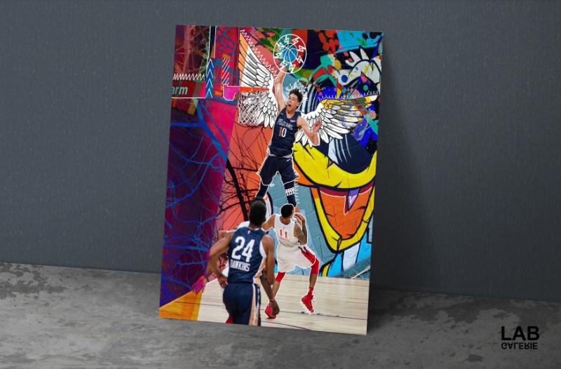 Nuńo - Electric Angel - Giclée - Quality Support - Live Art Business - LAB