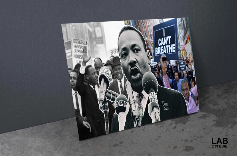 Nuńo - I can’t breathe - Giclée - Quality Support - Live Art Business - LAB