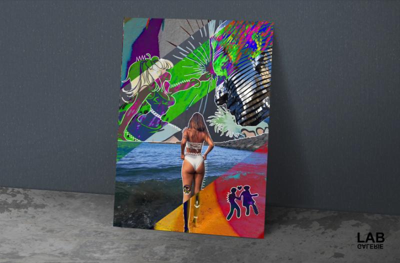 Nuńo - Ibiza’s Psycho Love - Giclée - Quality Support - Live Art Business - LAB