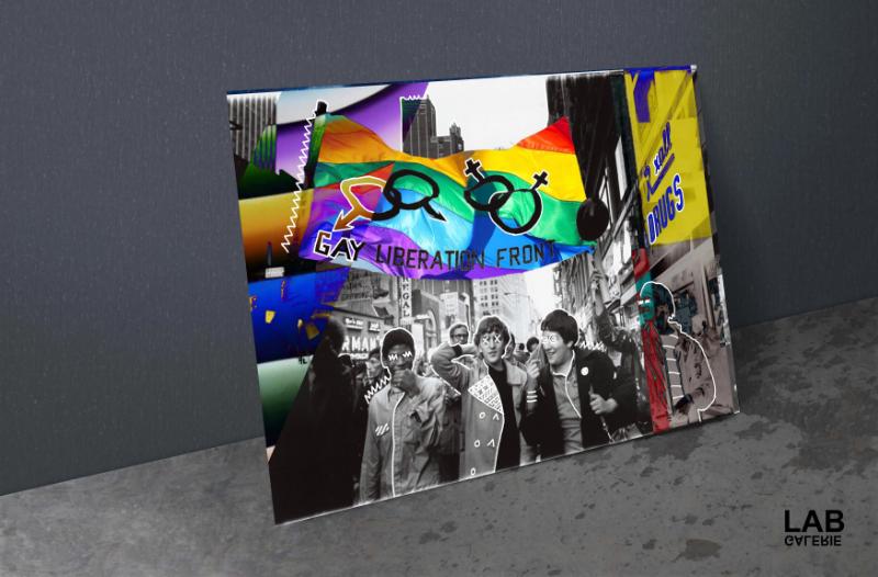 Nuńo - Rainbow - Giclée - Quality Support - Live Art Business - LAB