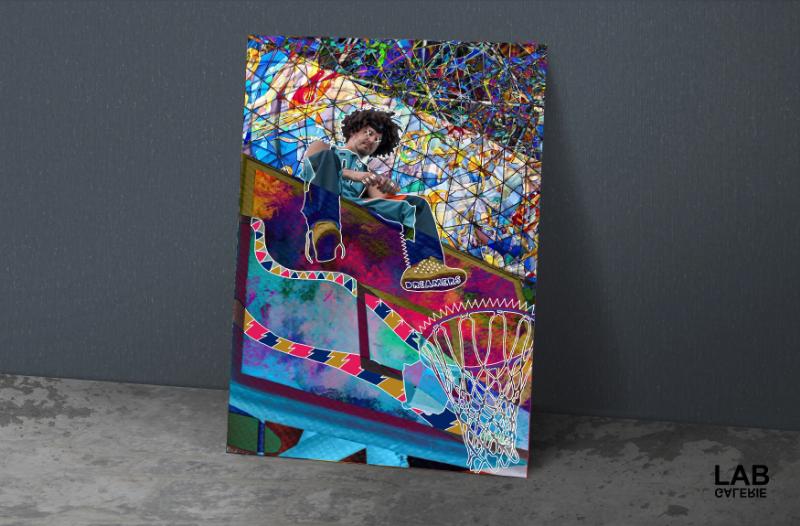 Nuńo - Chilling the Dream - Giclée - Quality Support - Live Art Business - LAB