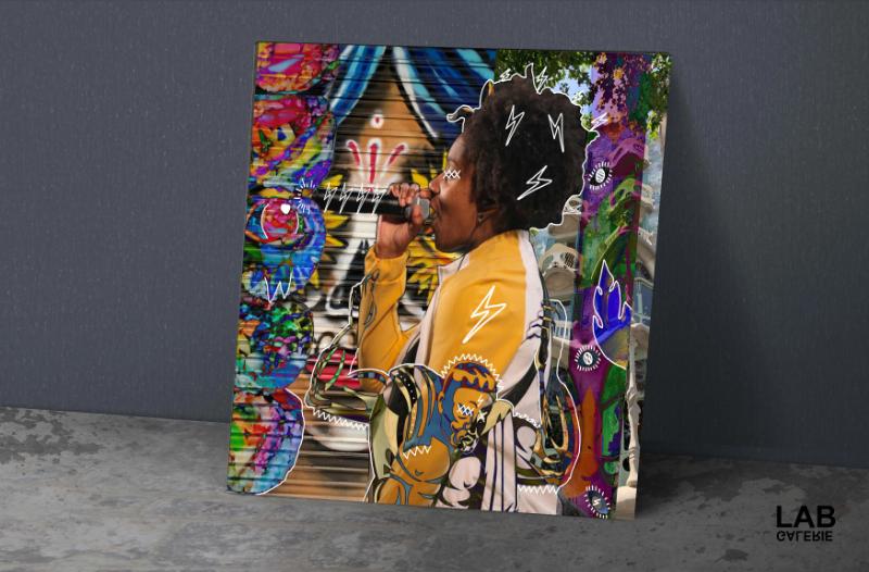 Nuńo - Golden Lux Symphony - Giclée - Quality Support - Live Art Business - LAB