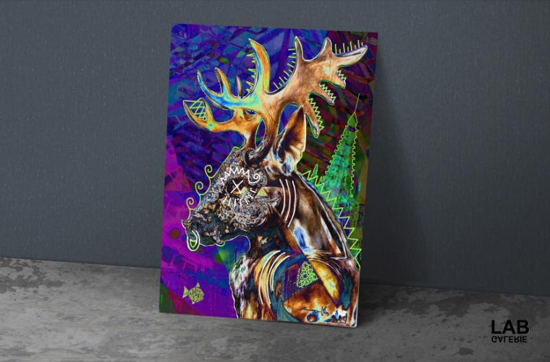 Nuńo - Aurora Bora - Giclée - Quality Support - Live Art Business - LAB