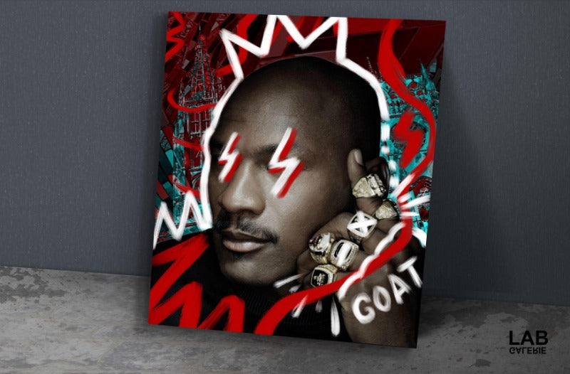 Nuńo - Goat - Giclée - Quality Support - Live Art Business - LAB