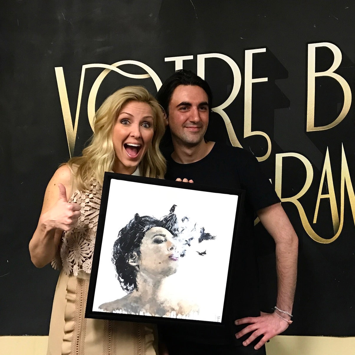 Elfée - Crows - Impressions sur Toile - Canvas Prints - Fin de Sėrie -