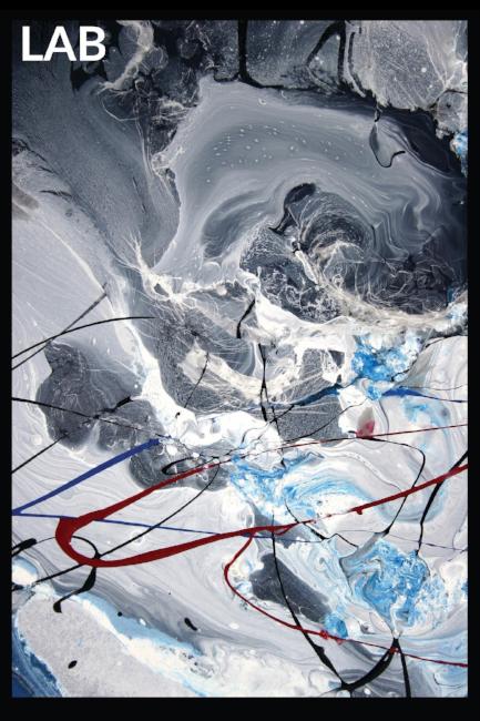 Luc Langlois - Bleunimanc - Acrylique Glacé - Clear Acrylic - Live Art Business - LAB