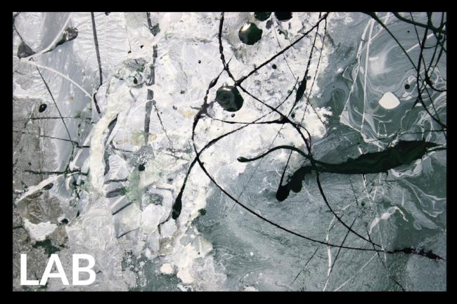 Luc Langlois - Bacteriv - Acrylique Glacé - Clear Acrylic - Live Art Business - LAB