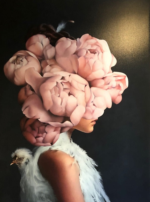 masked painter - private collection - collection privé