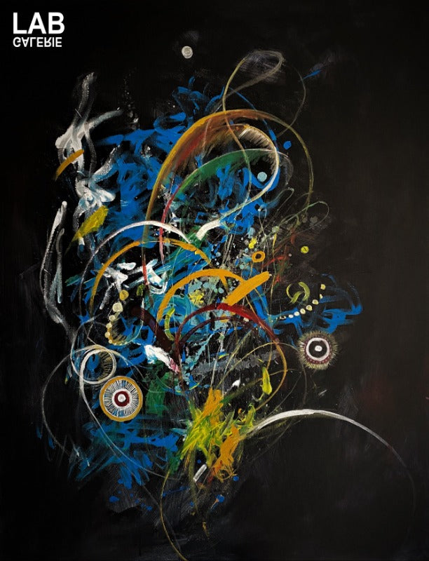 Volkan Çoban - Motion - Artist - Artworks - Original - Limited Editions - Turkey - Original - for - sale - Limited Editions - Montreal - LAB Estrimont - LAB du Domaine - Art Gallery - Galerie - Art - Estrie - Orford - Thetford Mines - Appalaches