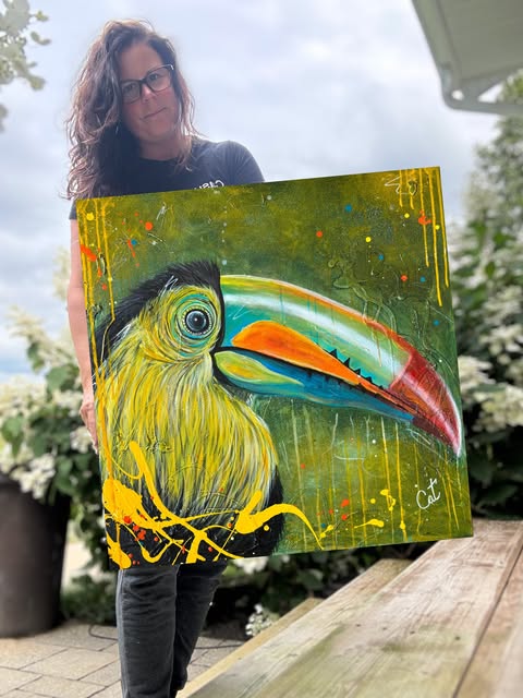 CAT- Artiste Peintre - Artist - LAB Gallery - LAB Galeries - LAB Galerie - Art Gallery - Artworks for sale - original - Catherine Piché