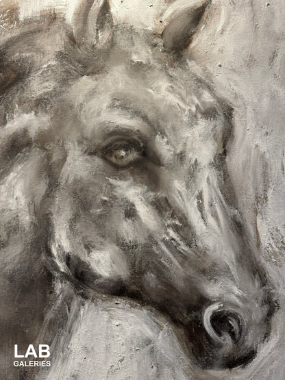 Daniel Victor - Artiste Peintre - Cheval - Equus - 2024 - LAB Estrimont - LAB Hotels - LAB Galerie - Art Gallery - Estrie