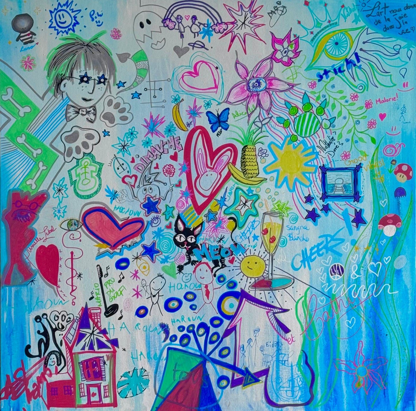 MED & Friends  - Oeuvre Collective - III