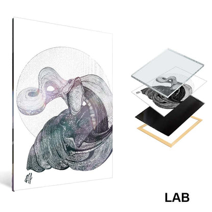 Yoann P - Hybride #2 - Acrylique Glacé - Clear Acrylic - Live Art Business - LAB 